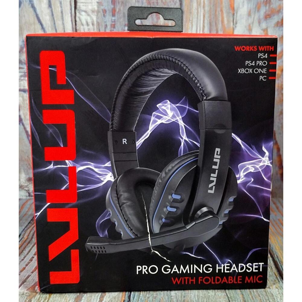 LULUP‎ Pro Gaming Headset with Foldable Mic